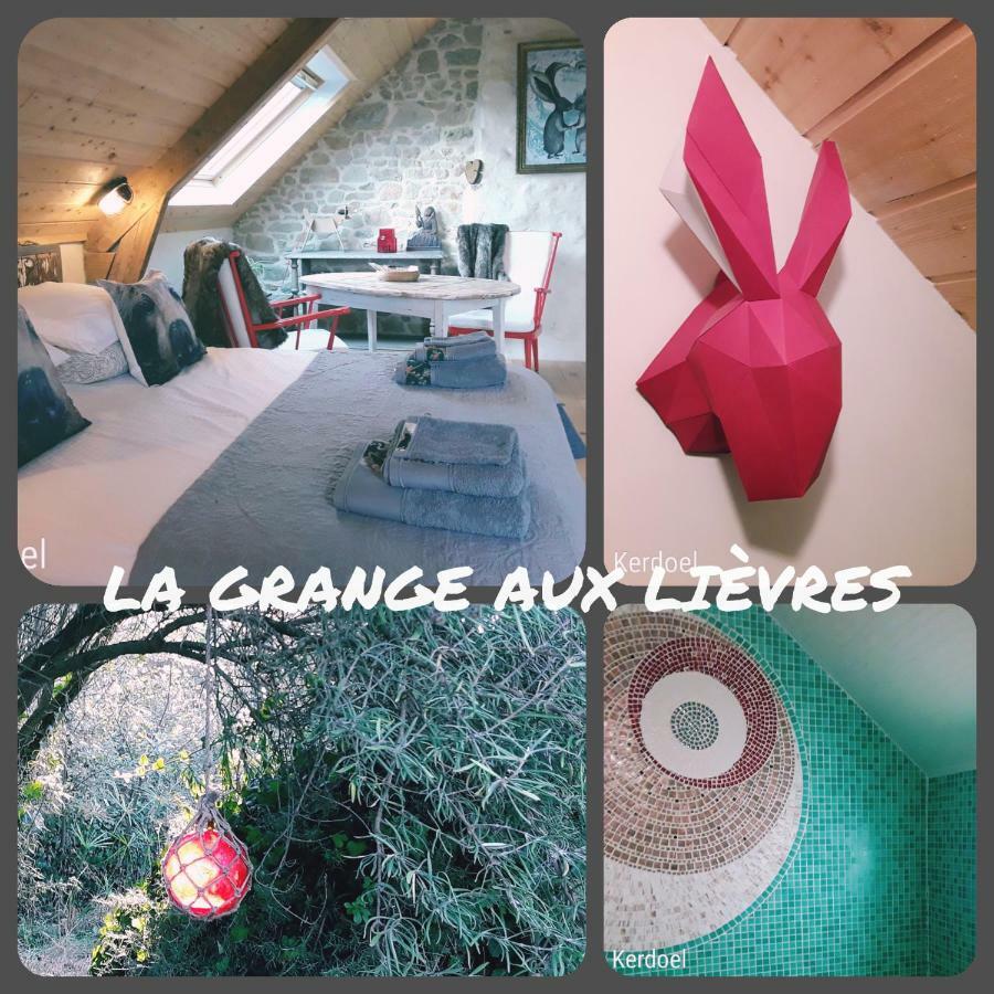 La Grange Aux Lievres, Gites Kerdoel Cleder Exterior photo